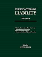 Frontiers of Liability: Volume 1