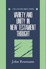 Variety and Unity in New Testament Thought