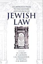 An Introduction to the History and Sources of Jewish Law