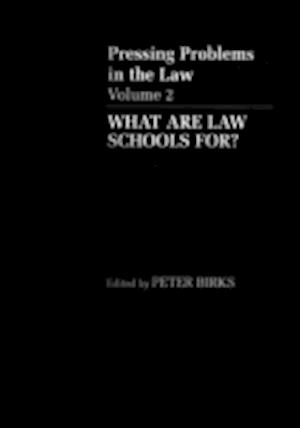 What are Law Schools For?