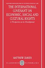 The International Covenant on Economic, Social and Cultural Rights