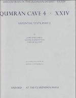 Discoveries in the Judaean Desert: Volume XXXIV: Qumran Cave 4: XXIV