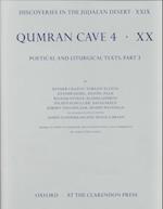 Discoveries in the Judaean Desert: Volume XXIX. Poetical and Liturgical Texts, Part 2