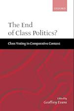 The End of Class Politics?