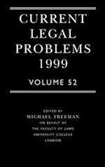 Current Legal Problems 1999