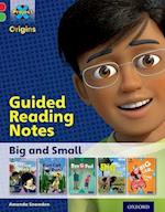 Project X Origins: Red Book Band, Oxford Level 2: Big and Small: Guided reading notes