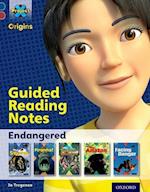 Project X Origins: Dark Blue Book Band, Oxford Level 15: Endangered: Guided reading notes
