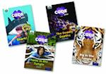 Project X CODE Extra: Green Book Band, Oxford Level 5: Jungle Trail and Shark Dive, Mixed Pack of 4