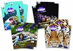 Project X CODE Extra: Green Book Band, Oxford Level 5: Jungle Trail and Shark Dive, Class pack of 12