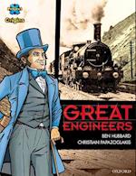 Project X Origins Graphic Texts: Dark Red+ Book Band, Oxford Level 19: Great Engineers