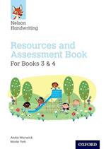 Nelson Handwriting: Year 3-4/Primary 4-5: Resources and Assessment Book for Books 3 and 4