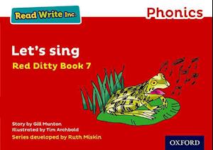Read Write Inc. Phonics: Red Ditty Book 7 Let's Sing