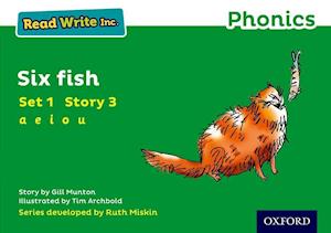 Read Write Inc. Phonics: Six Fish (Green Set 1 Storybook 3)