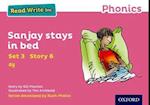 Read Write Inc. Phonics: Sanjay Stays in Bed (Pink Set 3 Storybook 6)