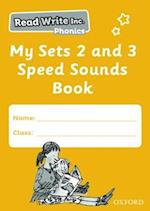 Read Write Inc. Phonics: My Sets 2 and 3 Speed Sounds Book (Pack of 5)