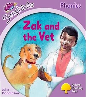 Oxford Reading Tree Songbirds Phonics: Level 1+: Zak and the Vet