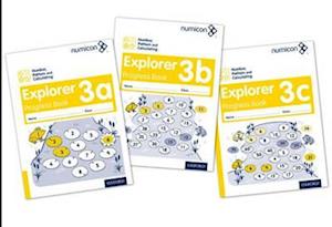 Numicon: Number, Pattern and Calculating 3 Explorer Progress Books ABC (Mixed pack)