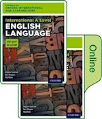 Oxford International AQA Examinations: International A Level English Language: Print and Online Textbook Pack