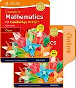 Complete Mathematics for Cambridge IGCSE (R) Print & Online Student Book (Core)