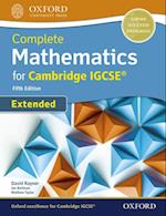 Complete Mathematics for Cambridge IGCSE(R) Extended