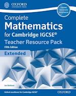 Complete Mathematics for Cambridge IGCSE® Teacher Resource Pack (Extended)