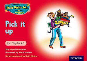 Read Write Inc. Phonics: Red Ditty Book 5 Pick it Up