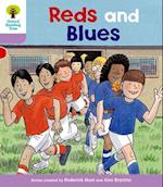 Oxford Reading Tree: Level 1+: First Sentences: Reds and Blues