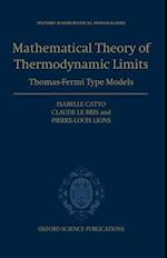 Mathematical Theory of Thermodynamic Limits