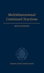 Multidimensional Continued Fractions