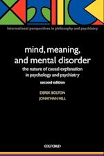 Mind, Meaning and Mental Disorder