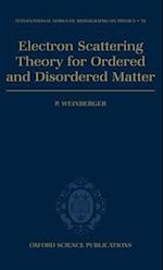 Electron Scattering Theory for Ordered and Disordered Matter