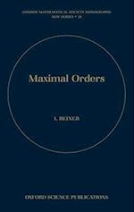 Maximal Orders