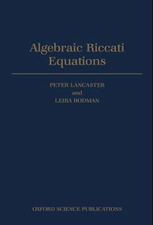 Algebraic Riccati Equations