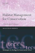 Habitat Management for Conservation
