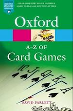 The A-Z of Card Games