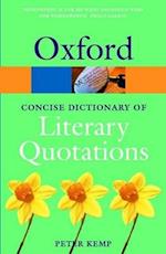 The Oxford Dictionary of Literary Quotations