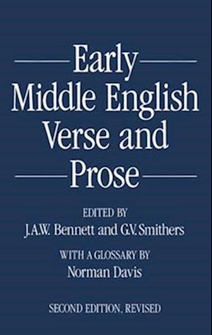 Early Middle English Verse and Prose. 1155-1300