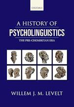 A History of Psycholinguistics