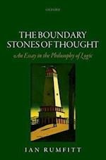 The Boundary Stones of Thought