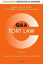 Concentrate Questions and Answers Tort Law