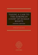 Taking a Case to the European Court of Human Rights