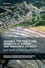 Sharing the Costs and Benefits of Energy and Resource Activity