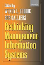 Rethinking Management Information Systems