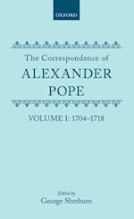 The Correspondence of Alexander Pope