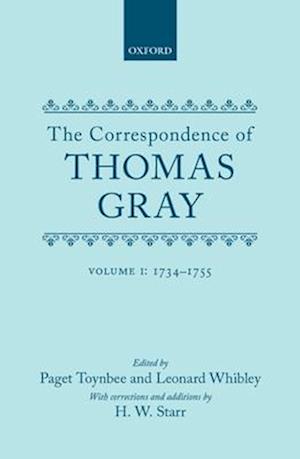 Correspondence of Thomas Gray