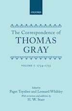 Correspondence of Thomas Gray