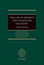 The Law of Security and Title-Based Financing