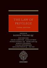 The Law of Privilege