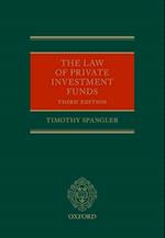 The Law of Private Investment Funds