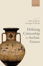 Defining Citizenship in Archaic Greece